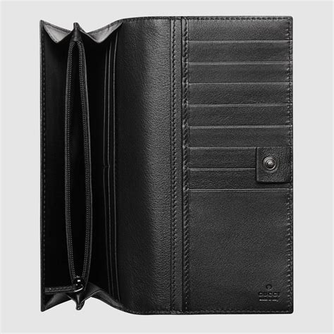 gucci mens waller|gucci long wallet for men.